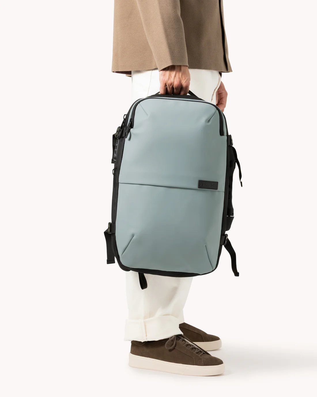 Airback Original Cinza-claro — Em uso