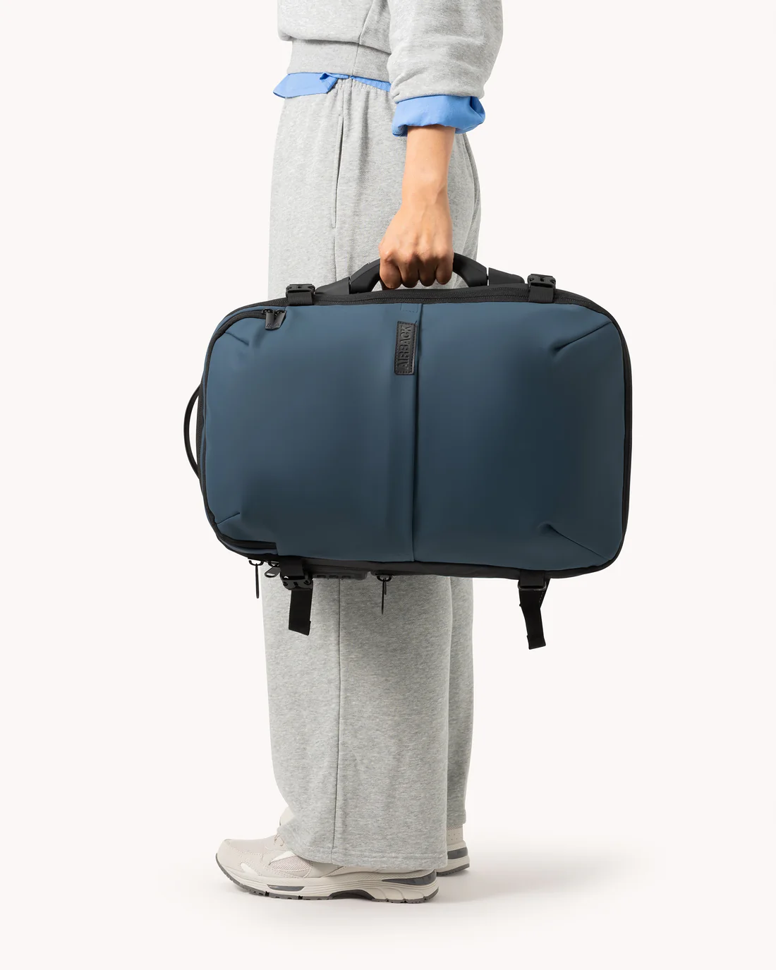 Airback Original Azul-marinho — Em uso